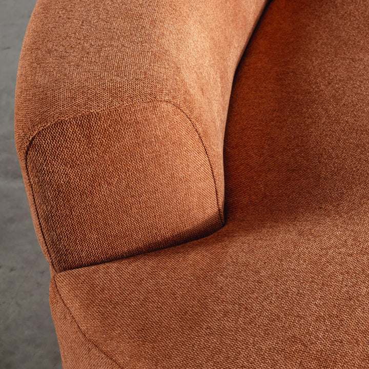 PILOTI WENDORF DAYBED SOFA  |  BURNT UMBER RUST