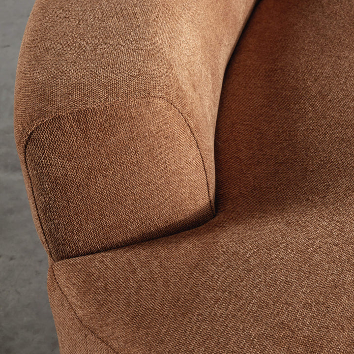 PILOTI WENDORF DAYBED SOFA  |  BURNT UMBER RUST