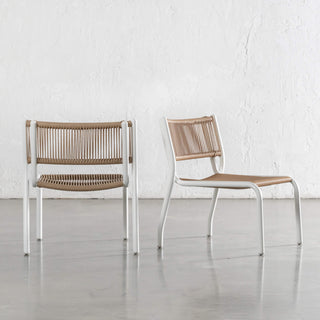 Piscina Balcony 3 pce Setting  |  Milk White + Natural