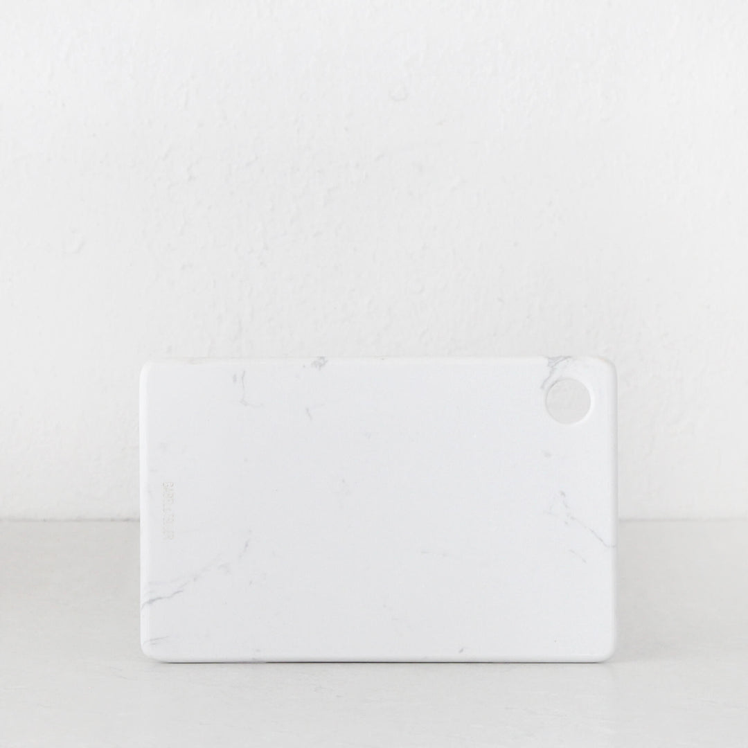 RECTANGLE GRAZING BOARD | WHITE MARBLE