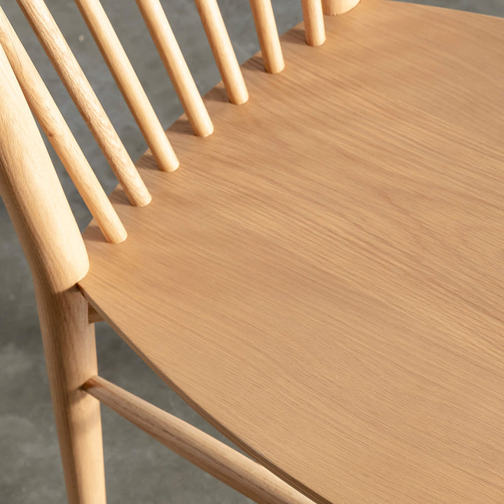 REQUIN DINING CHAIR  |  LIGHT OAK  |  BUNDLE X 2