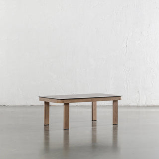 RIVA DI GARDO OUTDOOR 4 PIECE SETTING  |  BIRCH ASH ALUMINIUM FRAME | COFFEE TABLE