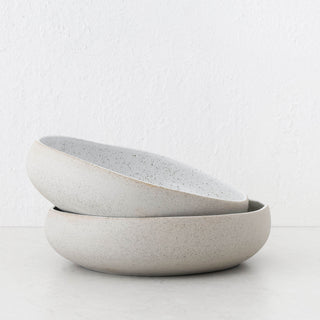 ROBERT GORDON  |  SERVING BOWL BUNDLE X2  |  LARGE  |  GARDEN TO TABLE  |  NATURAL STONEWARE