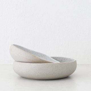 ROBERT GORDON  |  SERVING BOWL BUNDLE x2  |  GARDEN TO TABLE  |  NATURAL STONEWARE