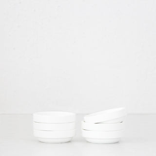 ROBERT GORDON | PLATFORM SAUCE DISH BUNDLE | WHITE | SET OF 6