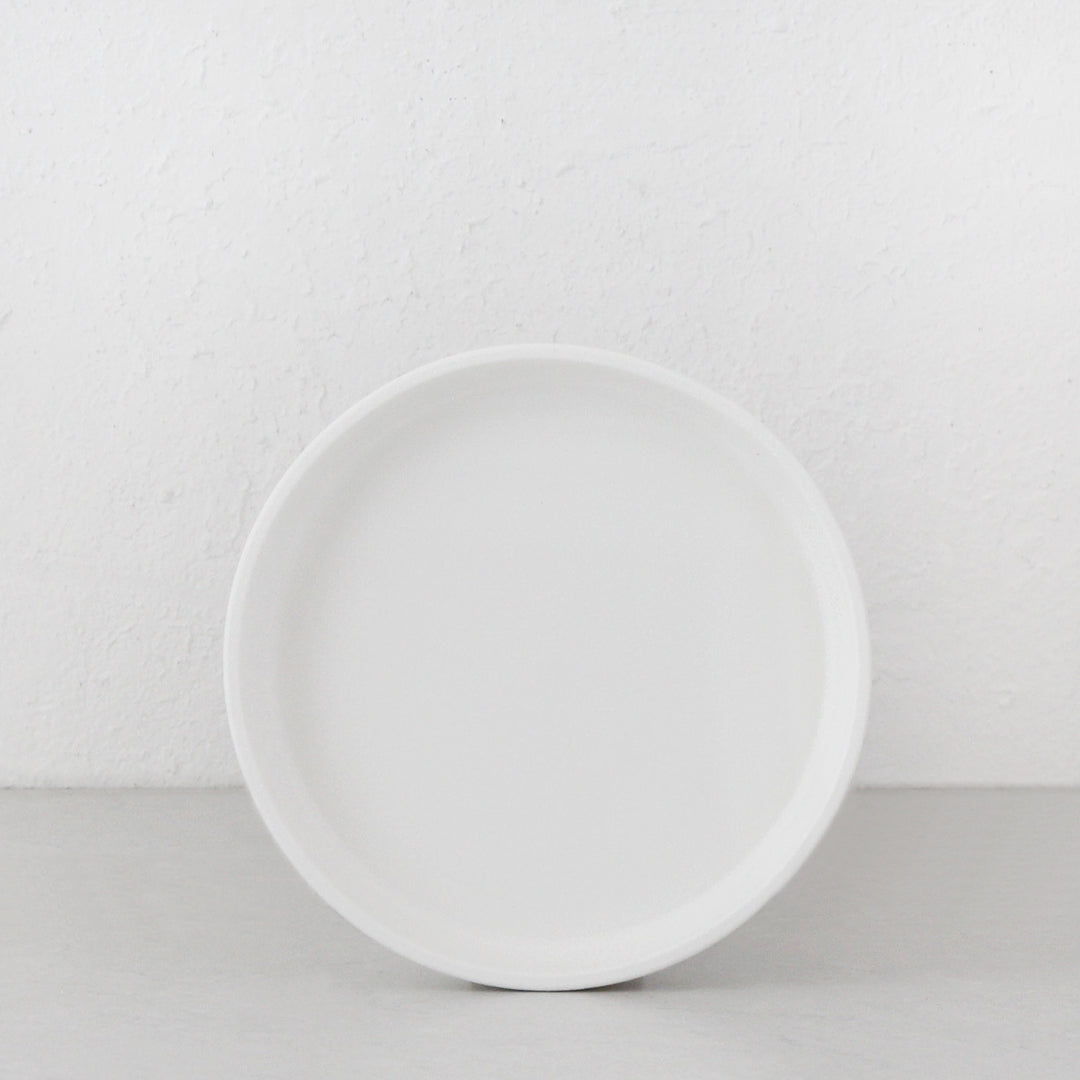 LBD EXCLUSIVE  |  ROBERT GORDON | PLATFORM DINNER BOWL | WHITE