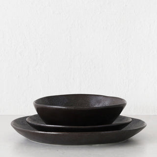 ROBERT GORDON EARTH  |  DINNER 3 PIECE BUNDLE  |  BLACK