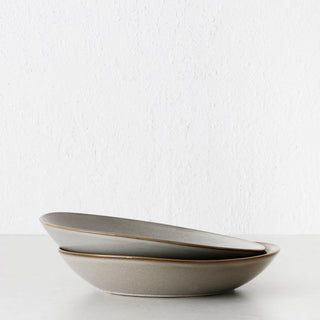 ROBERT GORDON MASON  |  SERVING BOWL BUNDLE X2 |  27CM  |  PIER KHAKI