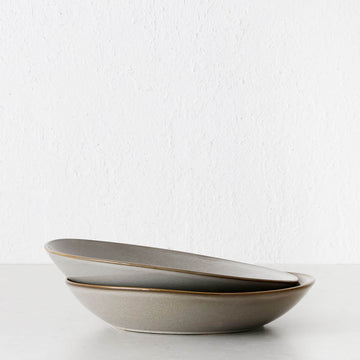 ROBERT GORDON MASON  |  SERVING BOWL BUNDLE X2 |  27CM  |  PIER KHAKI