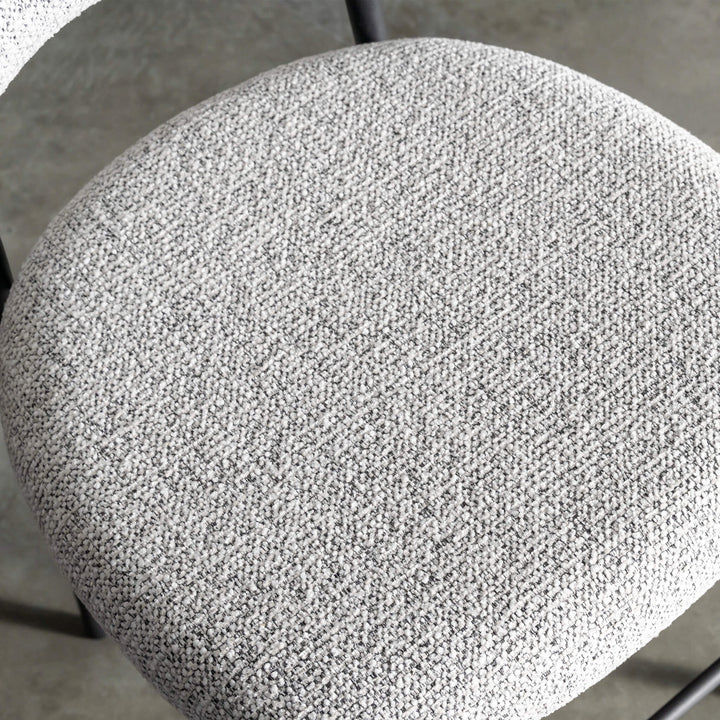 MAUBEC FABRIC DINING CHAIR  |  BUNDLE + SAVE  |  FOG HAZE + BLACK FRAME