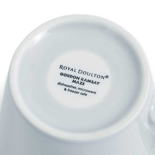 ROYAL DOULTON  | GORDON RAMSAY MUG BUNDLE X4  |  400ML  |  MAZE GREY