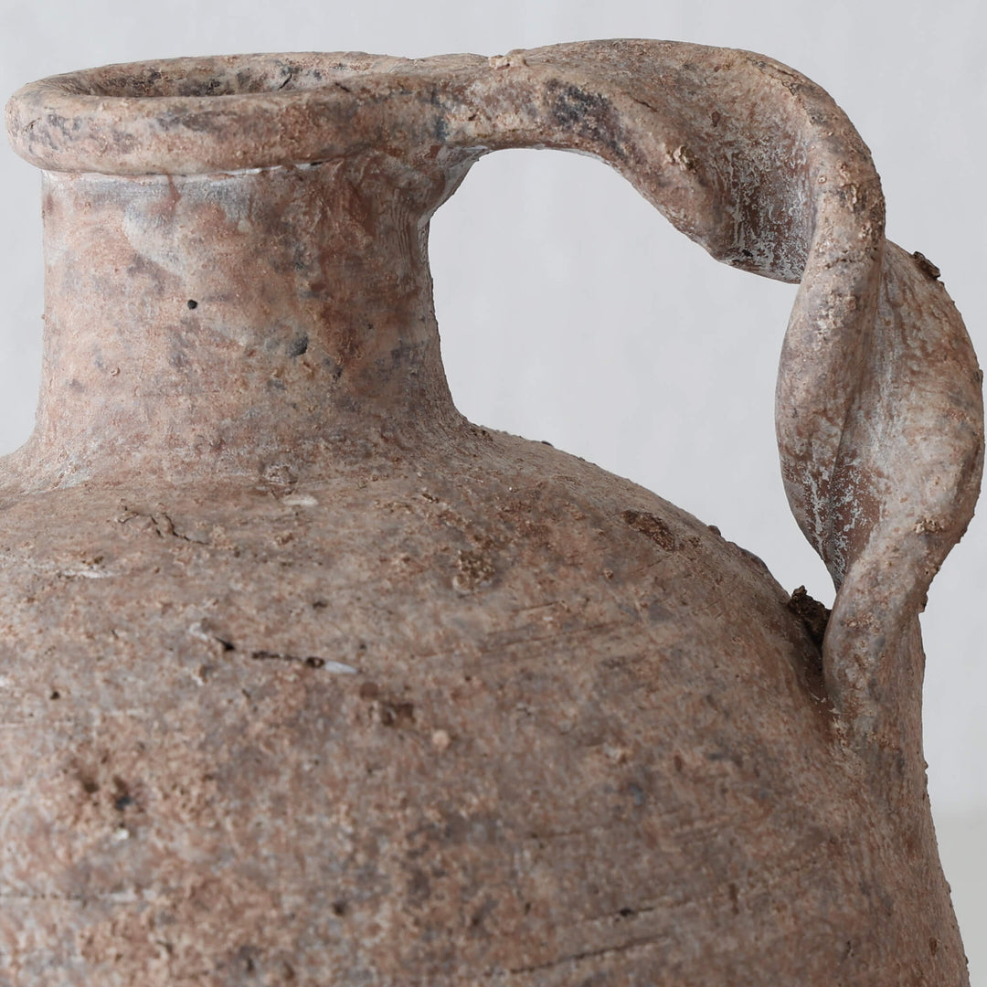 SALETTA TERRACOTTA VESSEL  |  23CM  |   SINGLE HANDLE