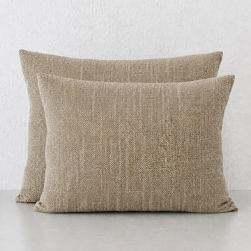 SAN ANDREAS OUTDOOR SCATTER CUSHION BUNDLE X2  |  50 X 60  |  VIENNA KHAKI