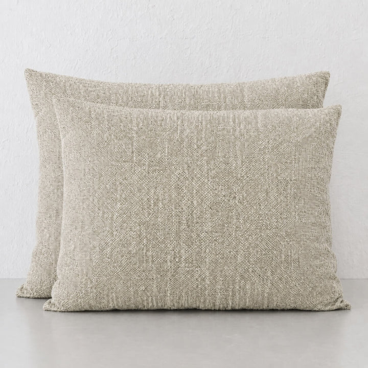 SAN ANDREAS OUTDOOR SCATTER CUSHION BUNDLE X2  |  50 X 60  |  VIENNA PISTACHIO
