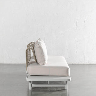 SANTA LUCIA OUTDOOR 4 PIECE BUNDLE  |  LIMED GREY FRAME + TAUPE DUSK FABRIC