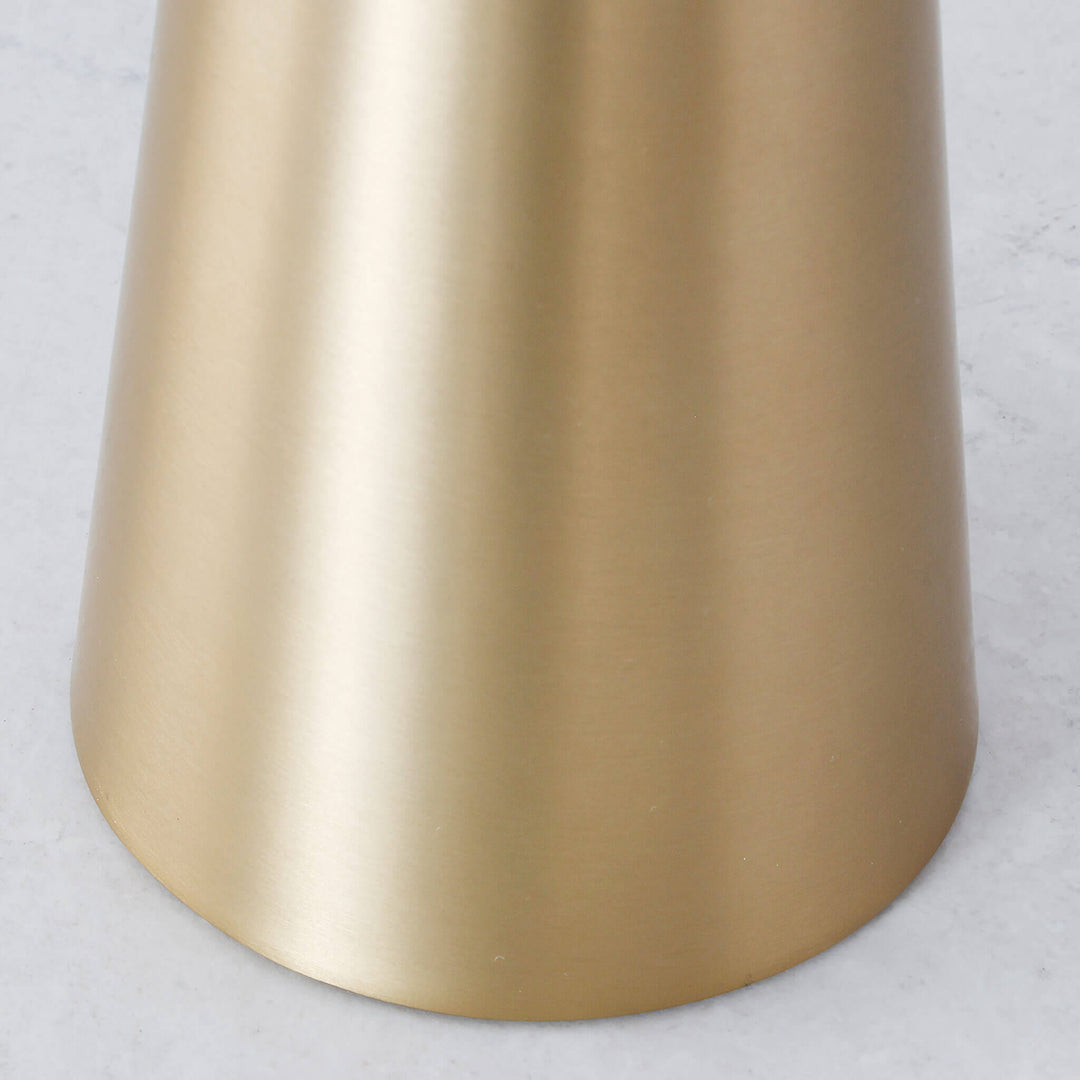 SANTA ANTONIO DOME LED RECHARGEABLE LAMP  |  35CM  |  ANTIQUE BRASS