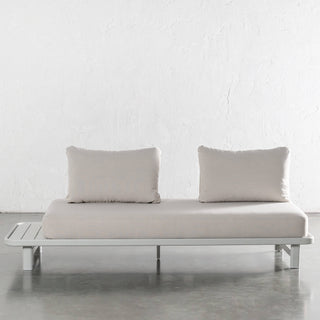 SANTA LUCIA OUTDOOR 4 PIECE BUNDLE  |  LIMED GREY FRAME + TAUPE DUSK FABRIC