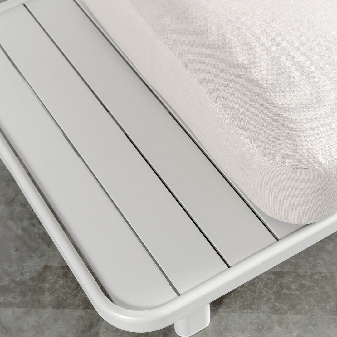 SANTA LUCIA OUTDOOR 4 PIECE BUNDLE  |  LIMED GREY FRAME + TAUPE DUSK FABRIC