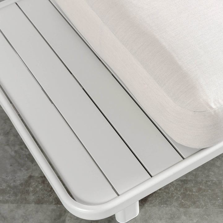 SANTA LUCIA OUTDOOR 4 PIECE BUNDLE  |  LIMED GREY FRAME + TAUPE DUSK FABRIC