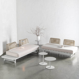 SANTA LUCIA OUTDOOR 4 PIECE BUNDLE  |  LIMED GREY FRAME + TAUPE DUSK FABRIC