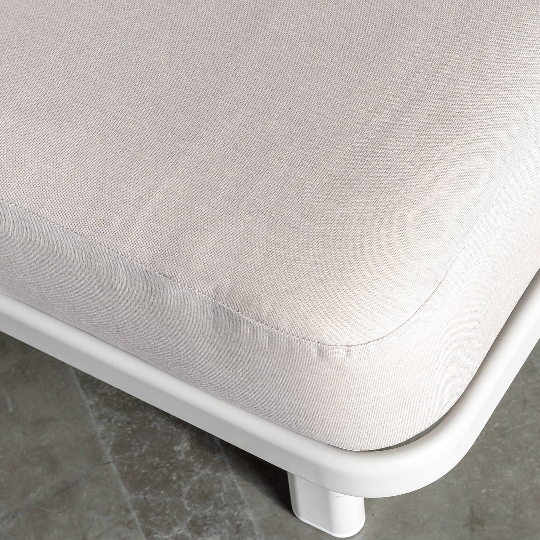 SANTA LUCIA OUTDOOR 4 PIECE BUNDLE  |  LIMED GREY FRAME + TAUPE DUSK FABRIC