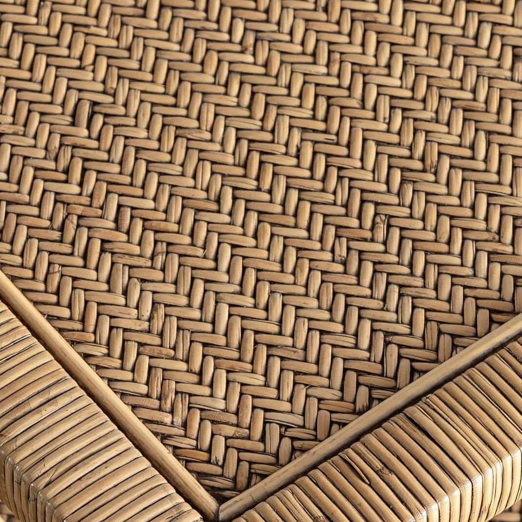 SAN AUGUSTINE RATTAN HERRING WEAVE  |  HALL TABLES  |  NATURAL RATTAN