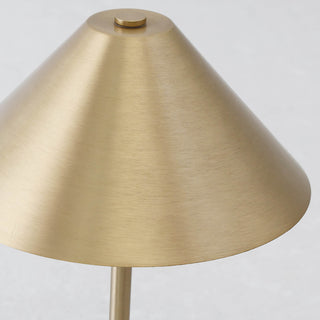 SAN CARLO LED RECHARGEABLE INDOOR/OUTDOOR LAMP  |  21CM  |  ANTIQUE BRASS