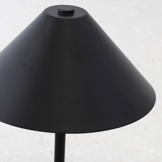 SAN CARLO LED RECHARGEABLE INDOOR/OUTDOOR LAMP  |  21CM  |  MATTE BLACK