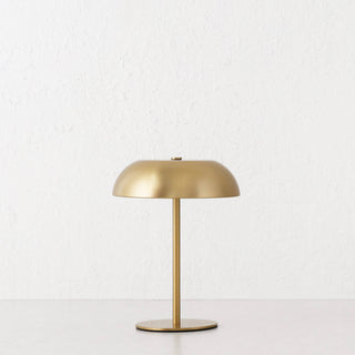 SAO MARTINHO DOME LED RECHARGEABLE INDOOR/OUTDOOR LAMP  |  21CM  |  ANTIQUE BRASS