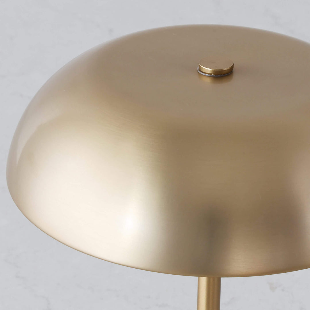 SAO MARTINHO DOME LED RECHARGEABLE INDOOR/OUTDOOR LAMP  |  21CM  |  ANTIQUE BRASS