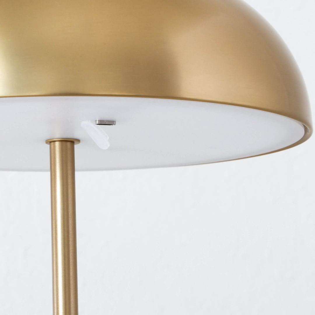 SAO MARTINHO DOME LED RECHARGEABLE INDOOR/OUTDOOR LAMP  |  21CM  |  ANTIQUE BRASS