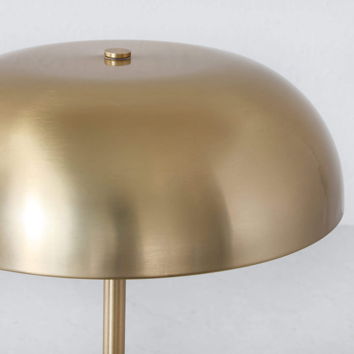 SAO MARTINHO DOME LED RECHARGEABLE LAMP  |  35CM  |  ANTIQUE BRASS