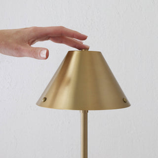 SAO VICENTE LED RECHARGEABLE LAMP BUNDLE X2  |  45CM  |  ANTIQUE BRASS