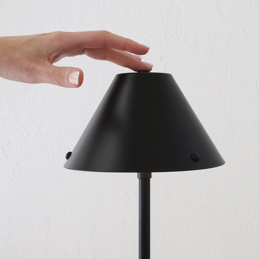 SAO VICENTE LED RECHARGEABLE LAMP BUNDLE X2  |  45CM  |  MATTE BLACK