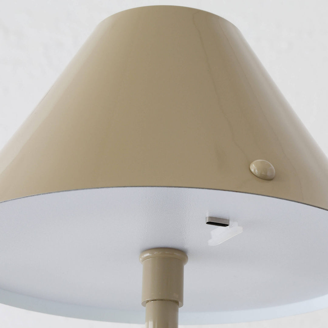 SAO VICENTE LED RECHARGEABLE LAMP BUNDLE X2  |  45CM  |  TAUPE