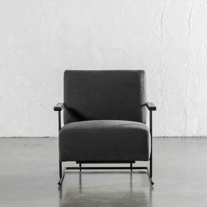 SAUVAGE BANNA ARMCHAIR | BLACK