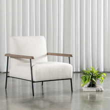 SAUVAGE ESSAN ARMCHAIR  |  SKIMMING STONE WHITE