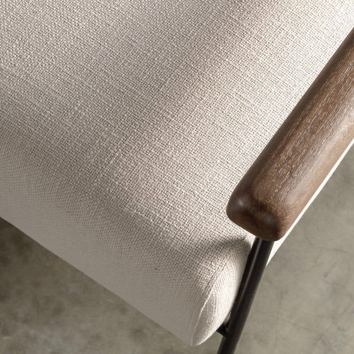 SAUVAGE ESSAN ARMCHAIR  |  WARM BISCUIT NATURAL