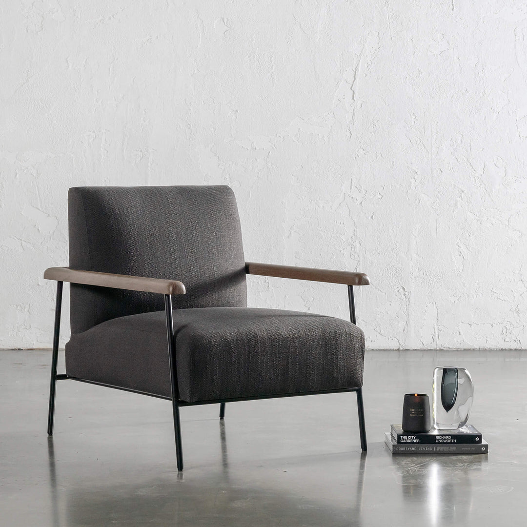 PRE ORDER  |  SAUVAGE ESSAN ARMCHAIR  |  BLACK