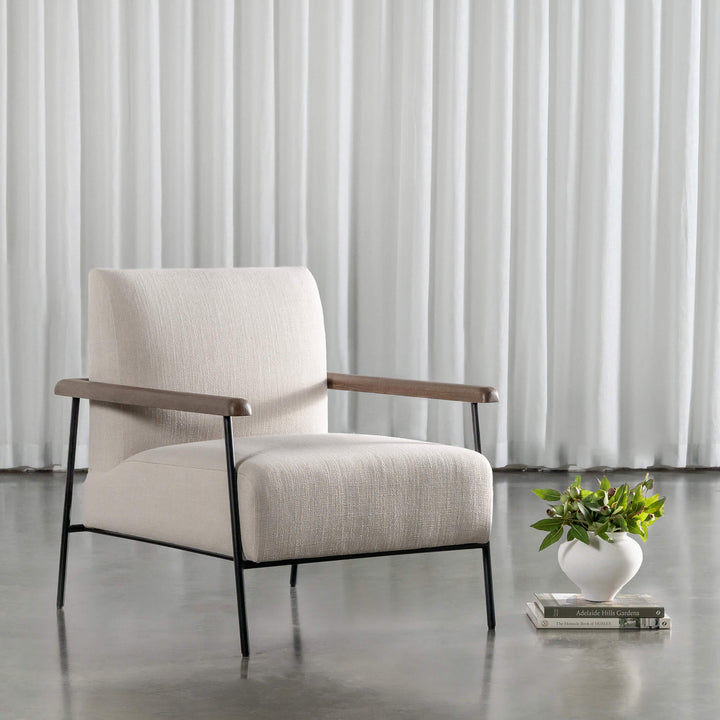 SAUVAGE ESSAN ARMCHAIR | WARM BISCUIT NATURAL | STYLED