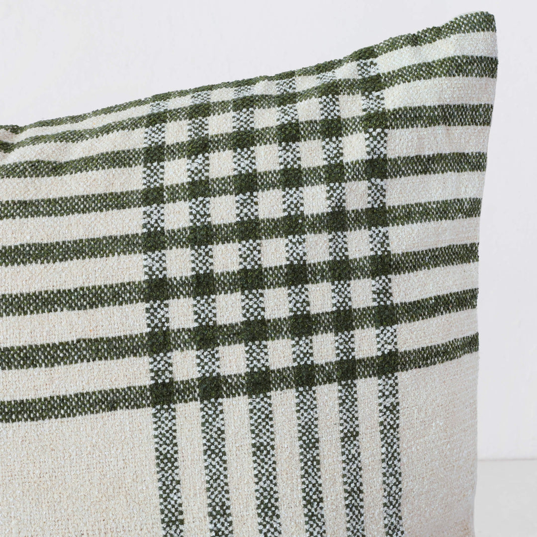SERRAVILLE CUSHION BUNDLES | OLIVE STRIPE + NATURAL | 40X60 | 50X50 | 60X60