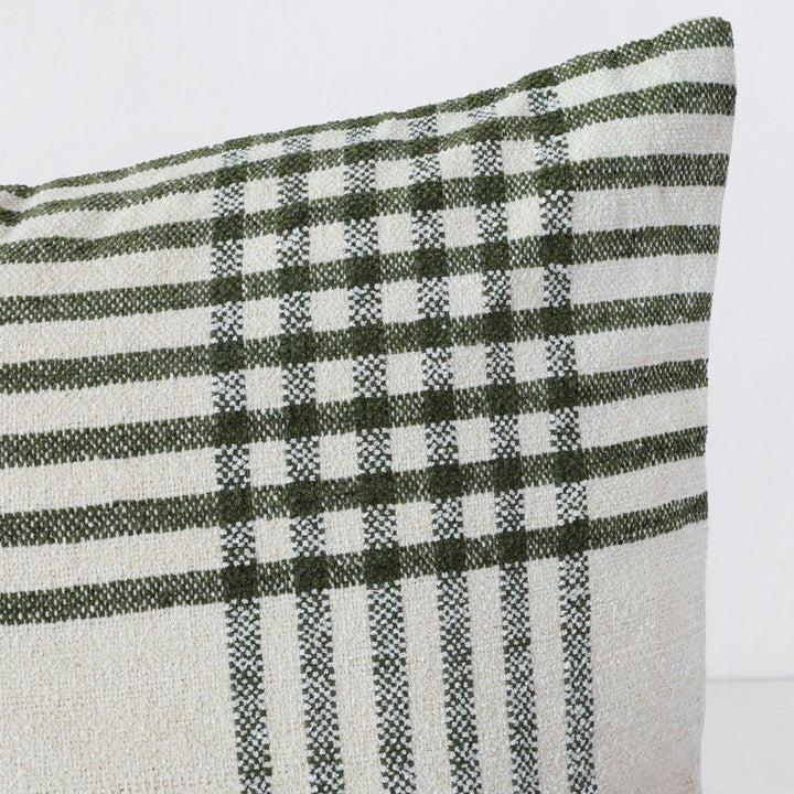 SERRAVILLE CUSHION BUNDLES | OLIVE STRIPE + NATURAL | 40X60 | 50X50 | 60X60