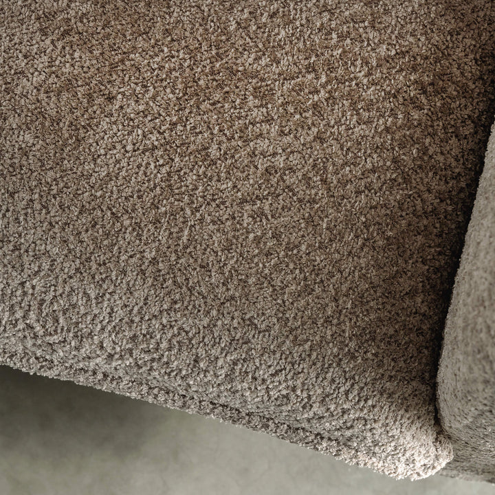 SEVILLA 2.5 SEATER SOFA | SAHARA DUNE BOUCLE | CLOSEUP