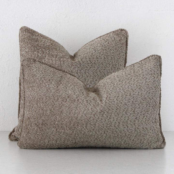 SEVILLA CUSHION BUNDLE X2  |  40 X 60 + 50 X 50  |  SAHARA DUNE BOUCLE