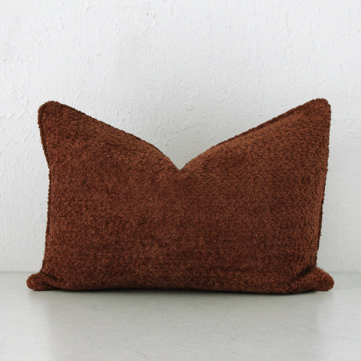 Sevilla Boucle Cushion - Carmen Rust - 40x60