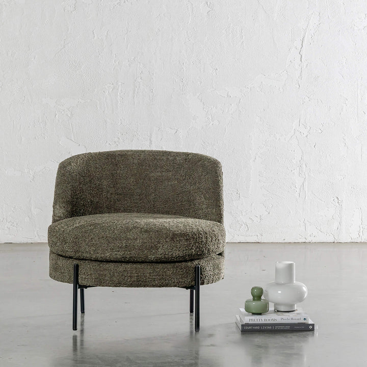 SEVILLA MODERNA TUB CHAIR | MANGROVE LEAF BOUCLE