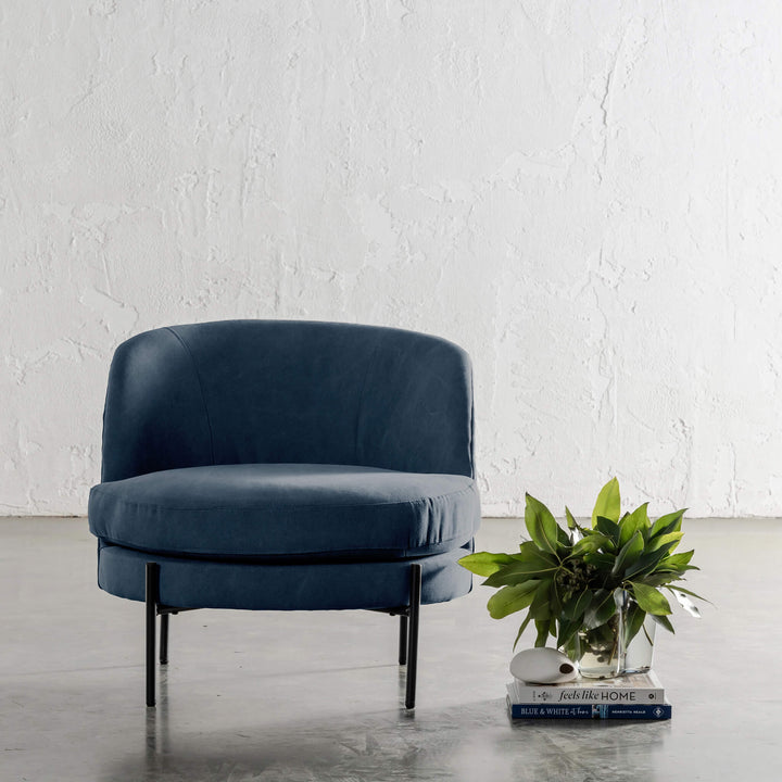 SEVILLA MODERNA TUB CHAIR   |  MIDNIGHT DENIM