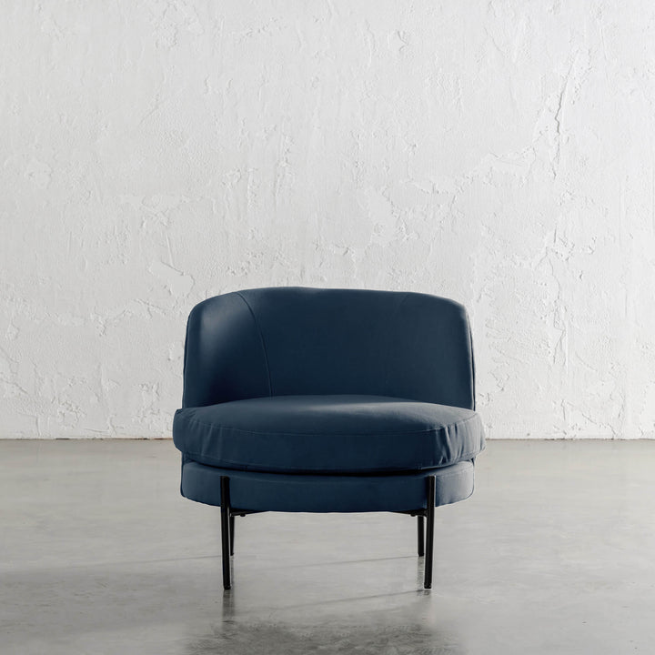 SEVILLA MODERNA TUB CHAIR UNSTYLED   |  MIDNIGHT DENIM