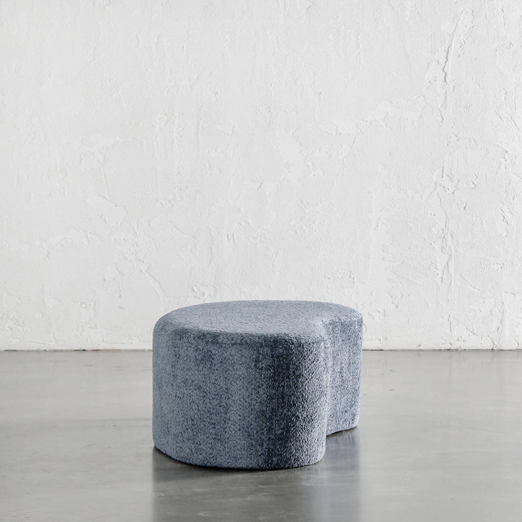 Reef Point Bench SEVILLA ORGANIC BEAN OTTOMAN BENCH | REEF NAVY BOUCLE | 120CM – Living ...