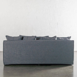 SEVILLA 3 SEATER SLIP COVER SOFA  |  INDIGO HAZE